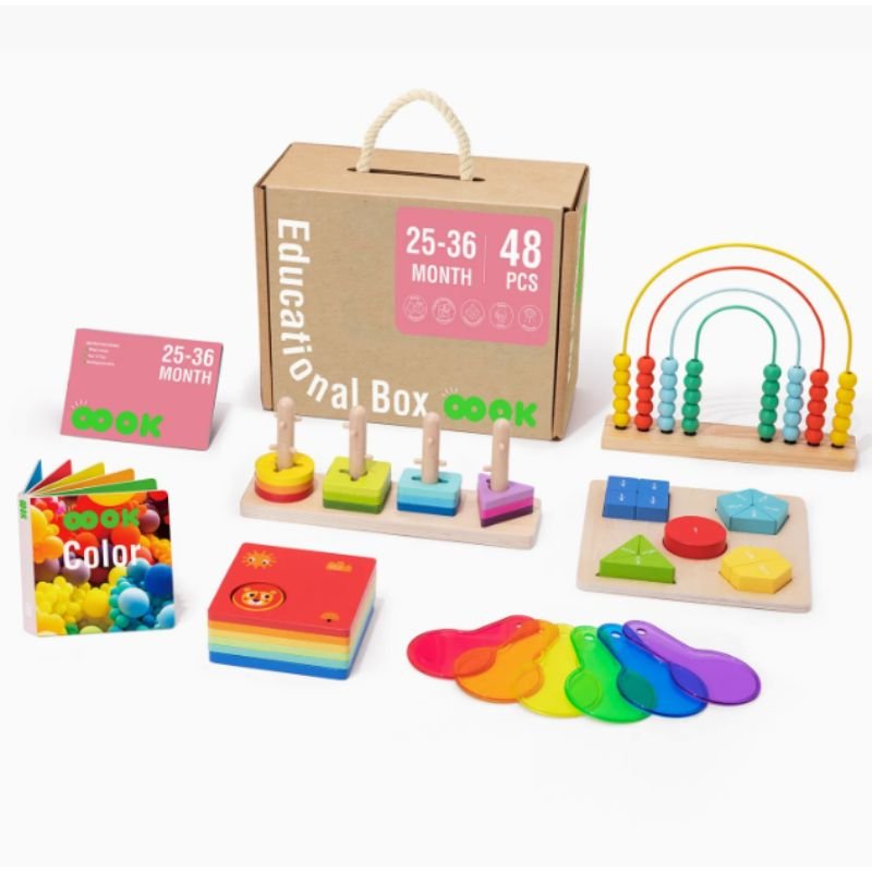 Educatieve Box 25–36 Maanden (48 - delig) - Twindle
