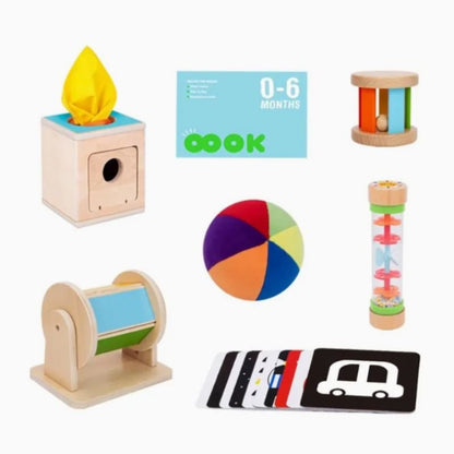 Educatieve Box 0–6 Maanden (21 - delig) - Twindle
