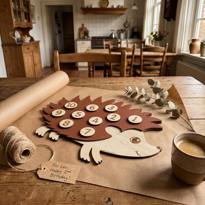 Houten egel tel spel - Twindle