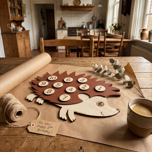 Houten egel tel spel - Twindle