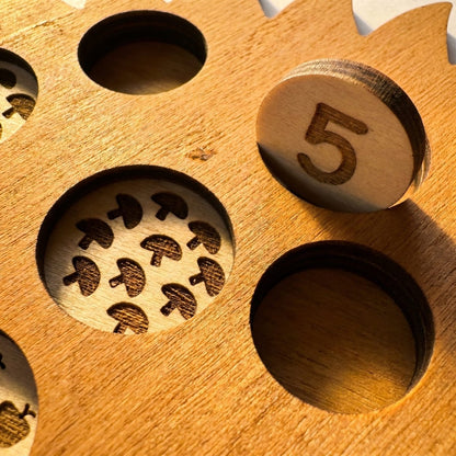 Houten egel tel spel - Twindle