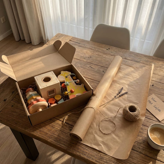 Twindle Montessori Speelset — 3 houten spellen vanaf 1 jaar - Twindle