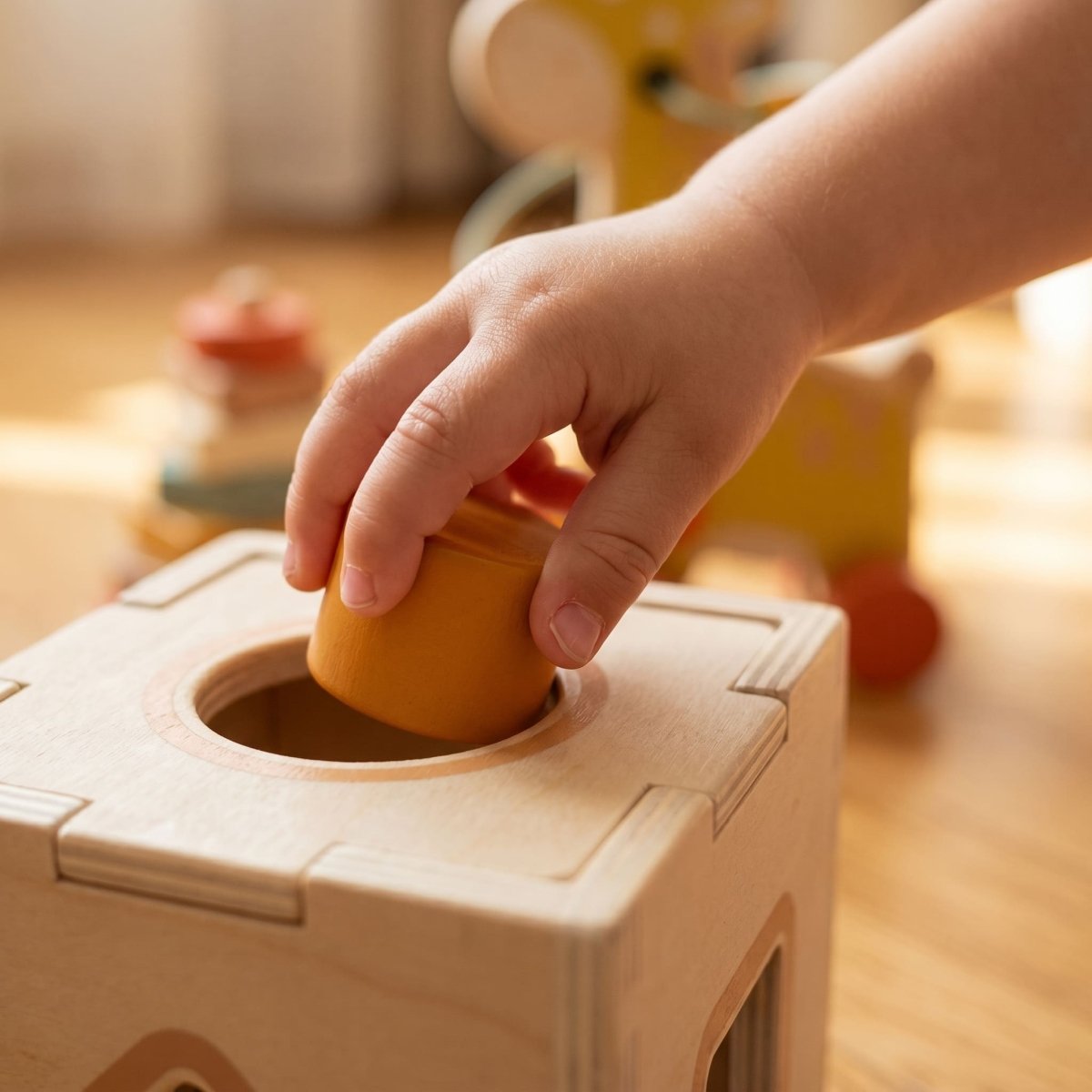 Twindle Montessori Speelset — 3 houten spellen vanaf 1 jaar - Twindle